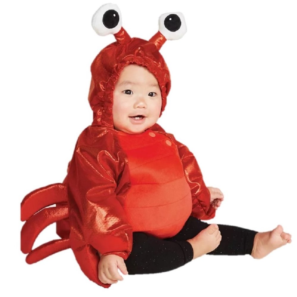 Baby Plush LOBSTER Costume Sz 0/6 6/12 12/18 mo Nw